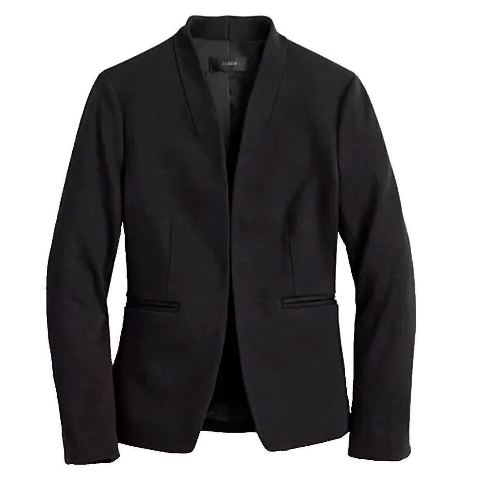 J. Crew 365 Black Going-out Blazer Stretch Twill size 6 Jacket